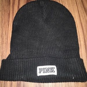 victoria’s secret pink beanie